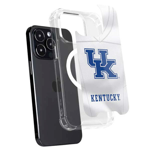 University of Kentucky White Jersey iPhone 15 Pro MagSafe Case